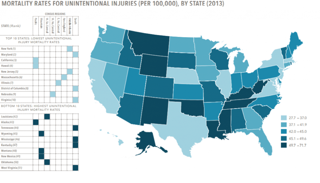 Rates Of Homicide And Drug Overdoses Differ More Than Seven-fold Across ...