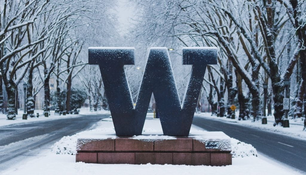University of Washington Sign