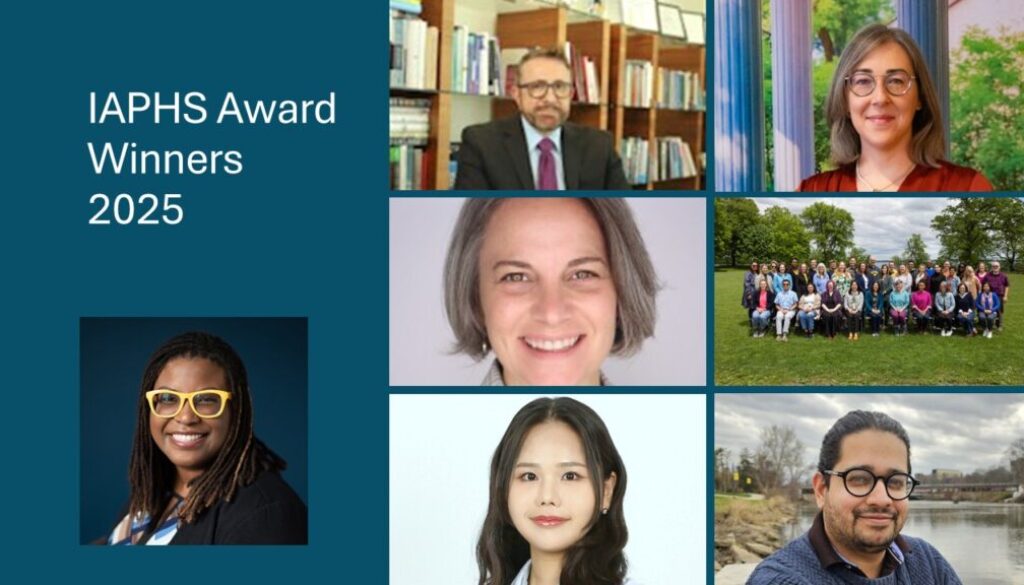 IAPHS Award Winners 2025