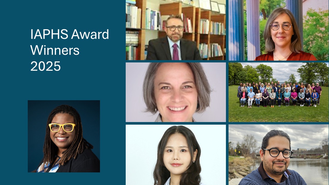 IAPHS Award Winners 2025
