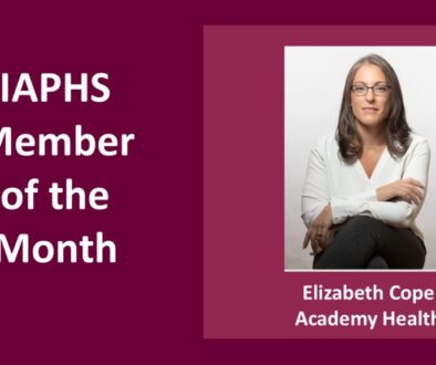 IAPHS Member of the Month Cope
