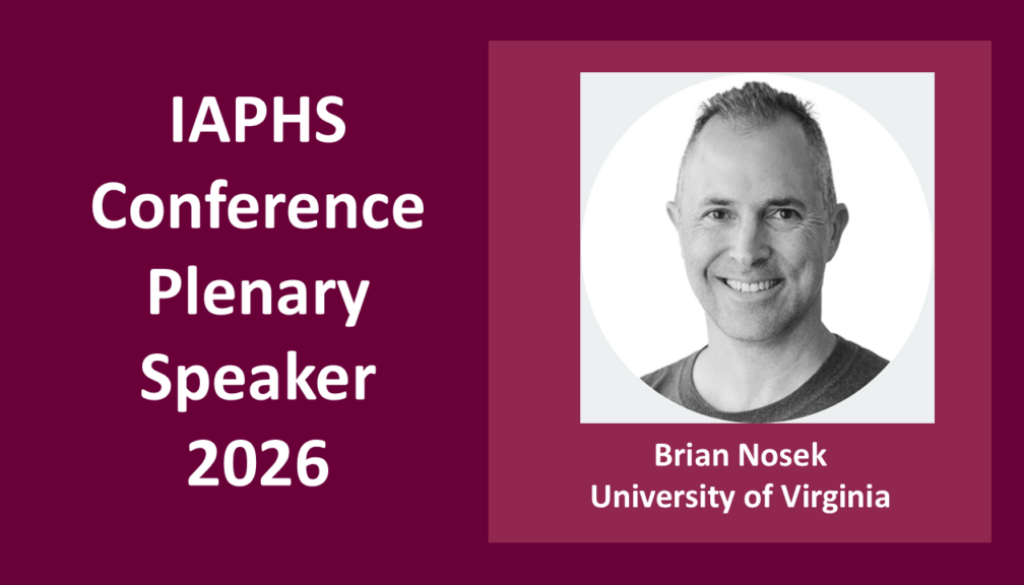 IAPHS Conference Brian Nosek