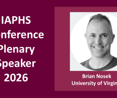 IAPHS Conference Brian Nosek
