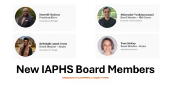New IAPHS Board July 2026