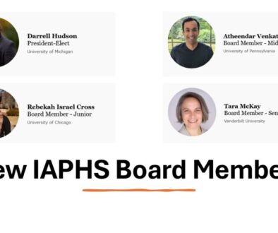 New IAPHS Board July 2026
