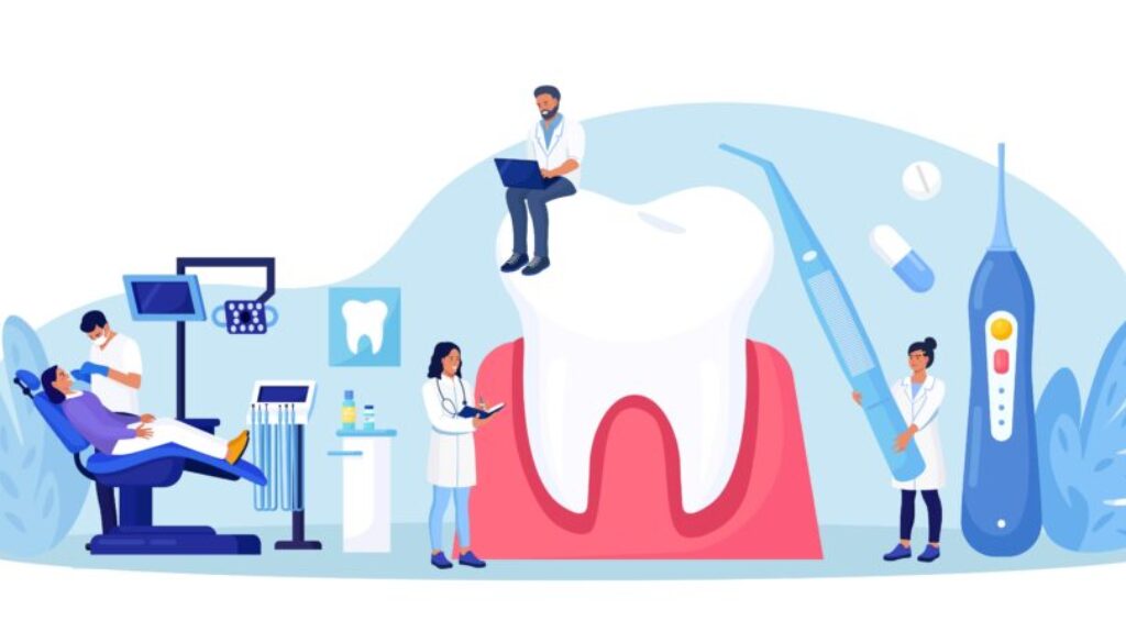 Dentist,Appointment,,Stomatology.,Dental,Checkup,,Teeth,Care,Procedures.,Teeth,Whitening