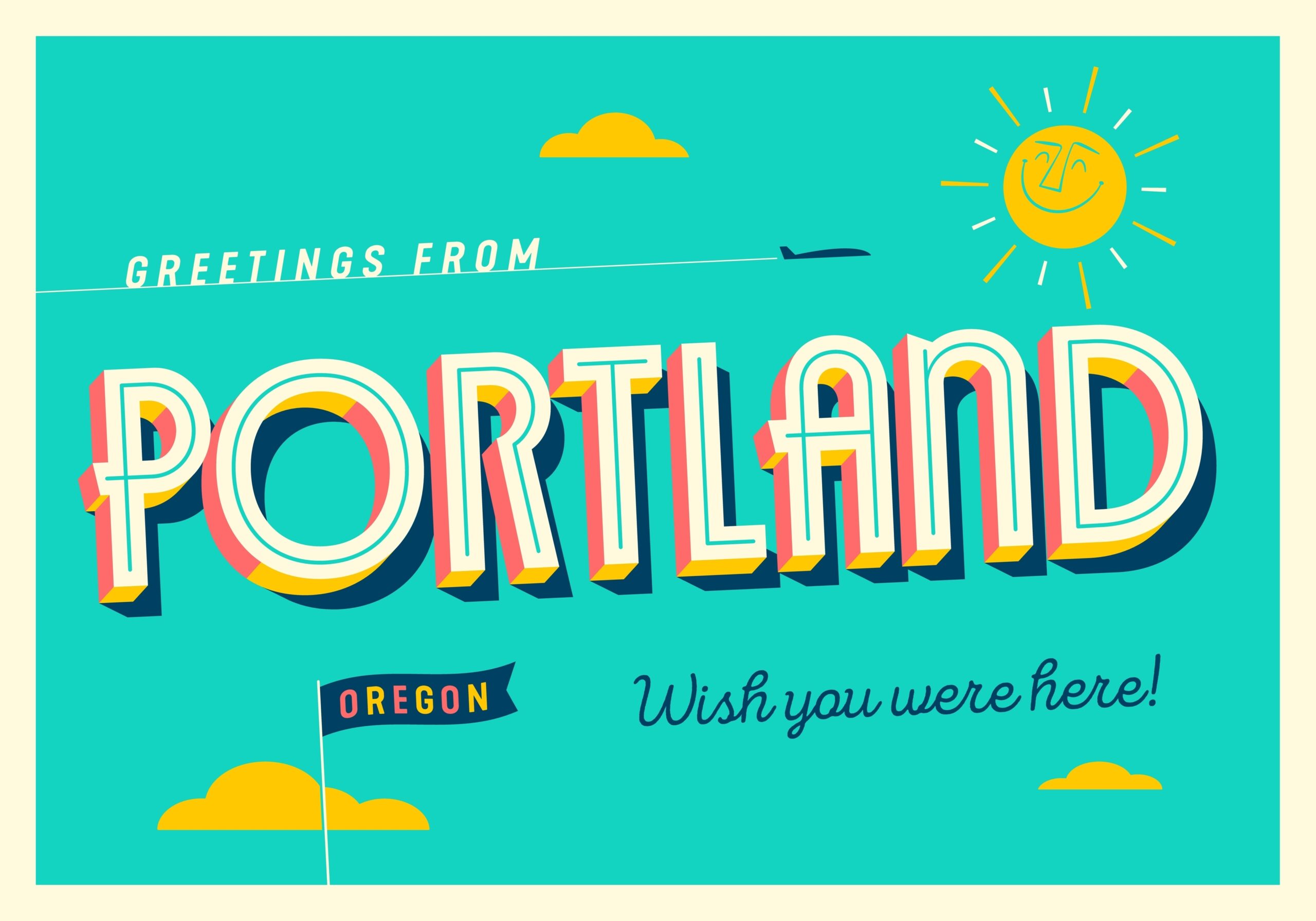 Greetings,From,Portland,,Oregon,,Usa,-,Wish,You,Were,Here!