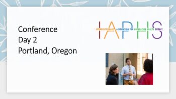 IAPHS Conference Daily SLide day 2