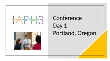 IAPHS Conference Daily Slide 1