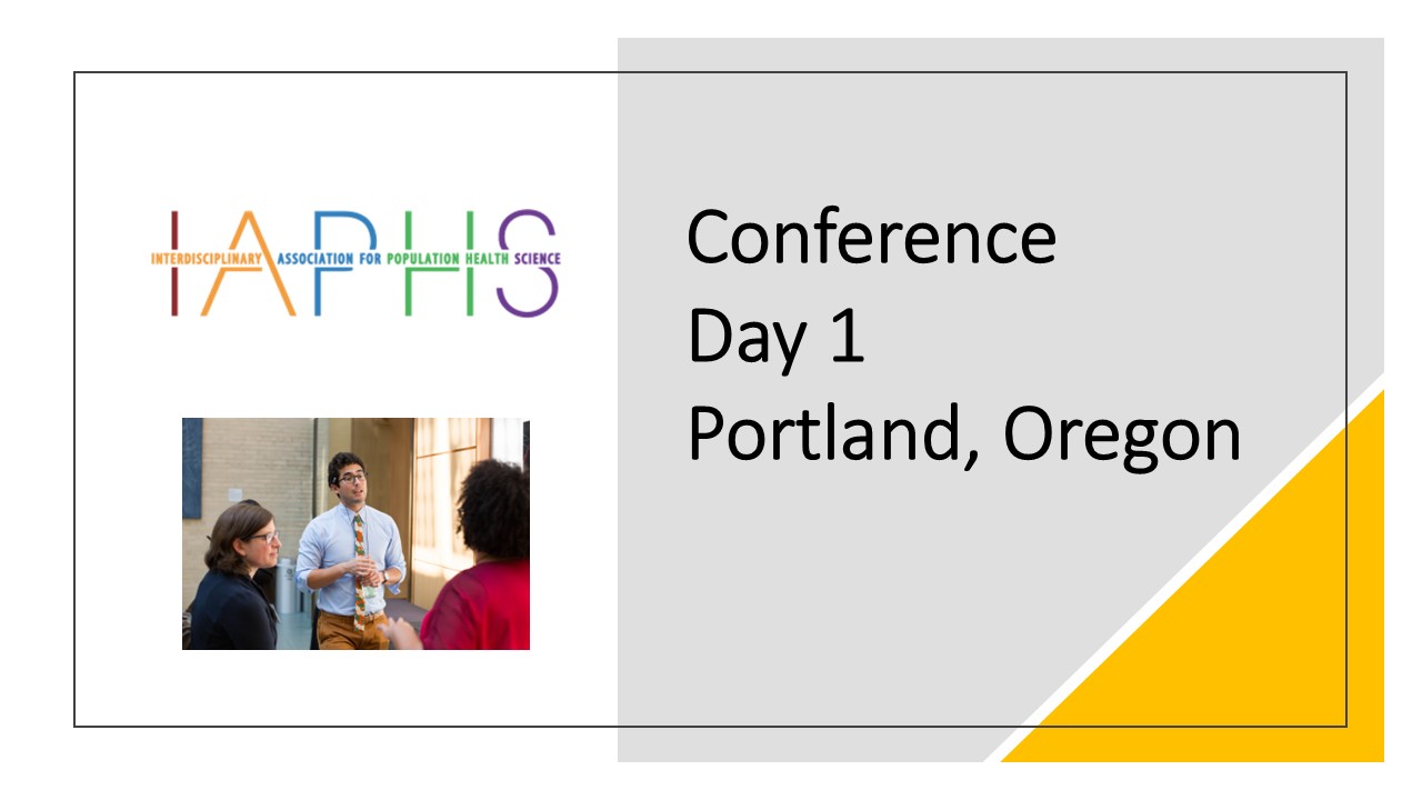 IAPHS Conference Daily Slide 1